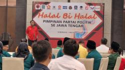 Halal Bi Halal Pimpinan Parpol se Jateng Adem Ayem dan Guyub Rukun