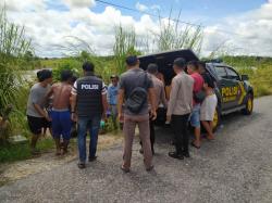 Berpotensi Rusak Jalan Bencah-Tepus, Tambang Timah Liar Akhirnya Ditertibkan Polisi