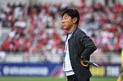 Hadapi Guinea, Timnas Indonesia U-23 Latihan di Lapangan Bawah Standar