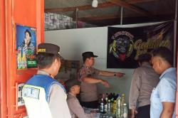 Puluhan Botol Berisi Miras Disita Polisi dari Berbagai Lokasi di Grobogan