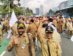 Para Kades Sumringah Dapat Perlindungan Jaminan Sosial hingga Tunjangan Dana Pensiun