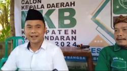 Maju Pilkada Pangandaran, Dr.Triadi RD Daftar ke DPC PKB