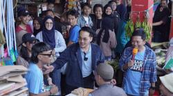 Blusukan di Pasar Antri, Balon Wali Kota Cimahi Adhitia Yudisthira Serap Aspirasi Warga 