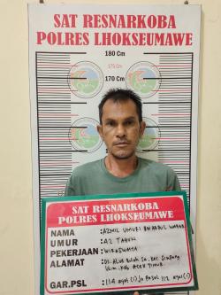 Tangkap Satu Tersangka, Polres Lhokseumawe Sita Dua Paket Sabu