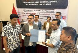 Hasil Konferwil, Pasangan CEO dan Pemred Ini Terpilih Pimpin AMSI Sumsel Periode 2024-2028