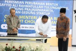 Menag Harap Gedung Start Up dan Prajnaparamita UIN Tulungagung Jadi Ikon Inovasi Kampus