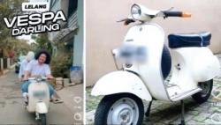 Terjual Rp212 Juta, Motor Vespa Babe Cabita Lewat Lelang