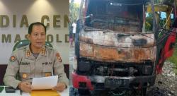 Dua Ekskavator dan Dua Truk Proyek Dibakar OTK di Yapen