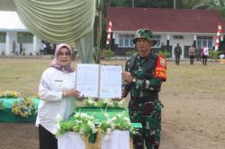 TMMD ke-120 di Desa Selat Beting Dibuka, Personel Sasar Perbaikan Fisik dan Non Fisik