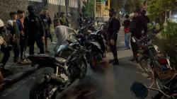 Puluhan Motor Knalpot Brong di Giring Tim Sparta ke Polresta