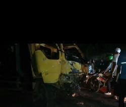 Rem Blong Truk Muatan Batu Kapur Tabrak Sejumlah Kendaraan di Ciampea Bogor, 5 Orang Luka