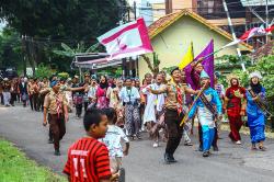 Potret Karnaval Pramuka 