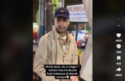 Penjual Kopi Pinggir Jalan di Cempaka Putih Mirip Refal Hady, Bikin Netizen Klepek-Klepek