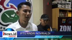 Video Grebek Rumah Bandar Polisi Sita Puluhan Paket Sabu Siap Edar