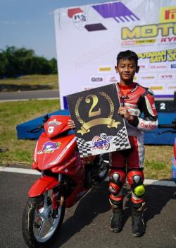 Raih Podium di Motoprix 2024 Region B, Pebalap Muda Ziven Rosul Bakal Tampil di Porprov Jabar 2026