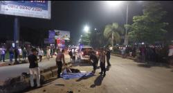 Terjadi Tabrakan di Lampu Merah PCI, Pengendara Motor Tewas