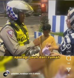 Penertiban Satlantas Polrestabes Surabaya, Begini Respon Netizen!