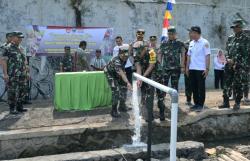 TMMD Reguler ke-120 Kodim Sukoharjo, Katim Wasev Cek Lokasi Sumur Bor