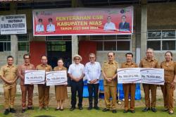 Dukung Peningkatan Kualitas Pendidikan, Bank Sumut Salurkan CSR kepada Pemkab Nias