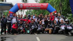 Gandeng Komunitas CRF Rally Indonesia, Pertamina Lubricants Jajal Medan-Toba Uji Ketangguhan Produk