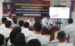 Kemenkumham Jateng Berikan Pengarahan di Rutan Pekalongan