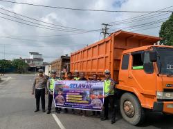 Tekan Fatalitas Kecelakaan Lalu Lintas, Polres Rohul Gelar Program Bung Selamat Selama Sebulan