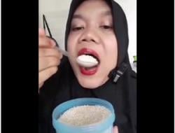 Waduh, Emak-emak Makan Beras Mentah hingga Setoples, Kenapa ?