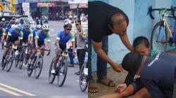 Cycling De Jabar, Atlet Balap Sepeda asal Bandung Kecelakaan di Kota Banjar