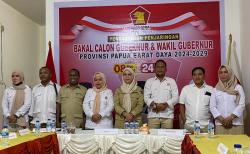 Ini Nama-nama Bacalon Kepala Daerah Yang Daftar ke DPD Partai Gerindra Papua Barat Daya