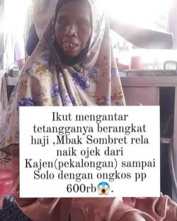 Kisah Haru Mak Sombret: Rela Naik Ojek Pekalongan–Solo untuk Mengiringi Jamaah Haji