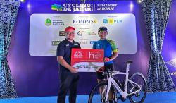 Gaungkan Gaya Hidup Sehat, Generali Indonesia Dukung Cycling de Jabar 2024