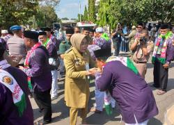 Pelepasan Calon Jemaah Haji Grobogan, Bupati Mendoakan Semoga Dimudahkan Beribadah