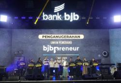 Momen HUT bank bjb ke 63, bank bjb Umumkan Para Pemenang bjbpreneur 2024