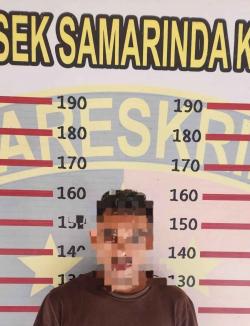 Melawan Petugas Karena Tidak Terima Ditegur, Seorang Pemuda Diamankan Polsek Samarinda Kota