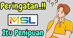 MSL App Penarikan Ditutup: Apakah Ini Tanda-tanda Scam? Kepanikan Melanda Member