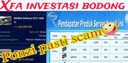 XFA AI dan Skema Ponzi Investasi: Waspada Sebelum Tertipu!