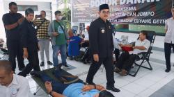 Peringati Hari Lansia Nasional, Doervoer 100% Ulin Gelar Aksi Sosial Donor Darah dan Santunan