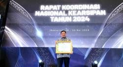 Kearsipan Memuaskan, Pemkot Cilegon Raih Penghargaan Nasional dari ANRI