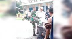 Oknum TNI Tendang Warga di Deliserdang, Emosi Istrinya Hamil 2 Minggu Ditabrak