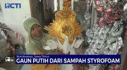 Kreatif !! Emak - emak Ciptakan Beragam Produk Kerajinan Dari Bank Sampah