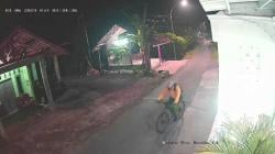 Aksi Maling Terekam Kamera CCTV di Kota Banjar