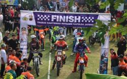 349 Crosser Ramaikan Trabas Kamtibmas Bersama Kapolda Jateng di Kota Solo