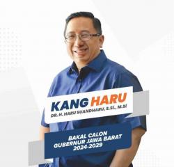 Umumkan Jadi Bakal Calon Gubernur Jawa Barat, Warganet Dukung dan Doakan Haru Suandharu