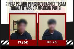 2 Pria Pelaku Pengeroyokan di Tikala Toraja Utara Diamankan Polisi