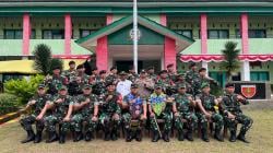 Dansatgas Sektor Barat RI-RDTL Terima Kunjungan Pangdam IX Udayana di Mako Satgas Eban