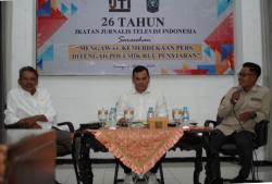 Diskusi Publik IJTI Pokja Lumajang Bedah Kejanggalan RUU Penyiaran
