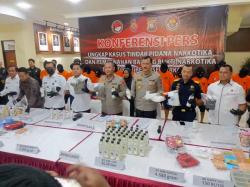Polda Kepri Ungkap 6 Kasus Narkoba dalam Sebulan, Termasuk Pabrik Sabu