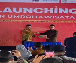 Launching Layanan Umrah dan Halal Tour Melalui Pospay Syariah dan Layanan PT Pos se-Indonesia