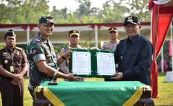 Program TMMD Perlancar Mobilitas Masyarakat di Gunung Simo