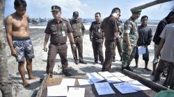 Foto Tambang Timah di DAS Selindung Bangka Barat Dirazia Karena Tak Kantongi Izin